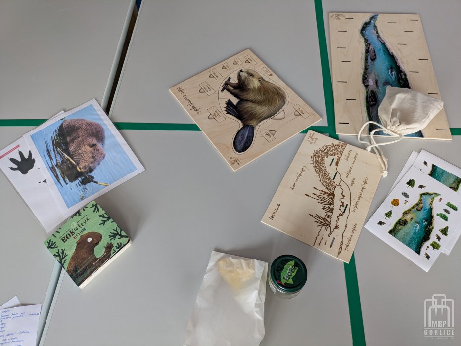 Biblioteka Gorlice, Mała książka Wielki człowiek Materiały naukowe o bobrach